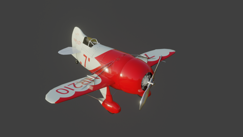 GeeBee R2 Racing Plane airplane preview image
